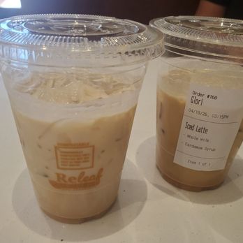 Toastique - Ice coffee latte with cardamom syrup and coconut milk - Breakfast & Brunch Near Me - Westlake Village, California Toastique - Ice coffee latte with cardamom syrup and coconut milk - Breakfast & Brunch Near Me - Westlake Village, California
