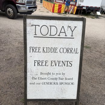 Elbert County Fair - Free kids activities - Kiowa, Colorado