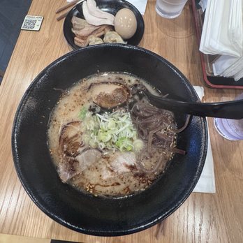 Menya Daruma - tonkotsu black - Noodles Near Me - Charlotte, North Carolina Menya Daruma - tonkotsu black - Noodles Near Me - Charlotte, North Carolina
