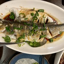 Le Canard d'Or - Steamed fish (in a delicious tasting sauce)