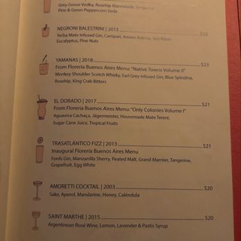 Floreria Atlantico - Cocktail menu - Speakeasies Near Me - Washington, DC, District of Columbia Floreria Atlantico - Cocktail menu - Speakeasies Near Me - Washington, DC, District of Columbia