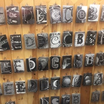 The Candy Shed & Gifts - a wall of letters - Candy Stores Near Me - Abingdon, Virginia