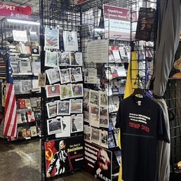 Be prepared to be mocked and yelled at for wearing a mask as you walk past this booth. Be prepared to be mocked and yelled at for wearing a mask as you walk past this booth.