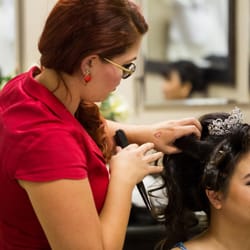 Ashley Gannon - Makeup & Hair - Ashley working her magic. (Photo by Nathan Nowack Photography)