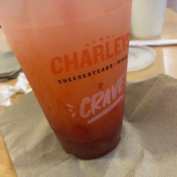 Charleys Cheesesteaks - STRAWBERRY LEMONADE - Cheesesteaks Near Me - Anaheim, California