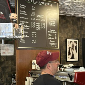Caffè Grazie Mille - Menu | Owner preparing coffees - Coffee & Tea Near Me - Montreal, Quebec Caffè Grazie Mille - Menu | Owner preparing coffees - Coffee & Tea Near Me - Montreal, Quebec