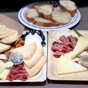 Urban Stead Cheese - Cheese & Charcuterie board for 9 people: delicious, great variety, and such a nice layout for takeout (travel boxes not pictured)! - Cheese Shops Near Me - Cincinnati, Ohio Urban Stead Cheese - Cheese & Charcuterie board for 9 people: delicious, great variety, and such a nice layout for takeout (travel boxes not pictured)! - Cheese Shops Near Me - Cincinnati, Ohio