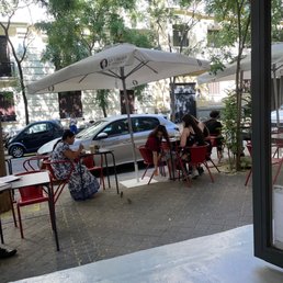 Outside seating Outside seating