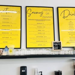 Cafe l'Amiral - Menu