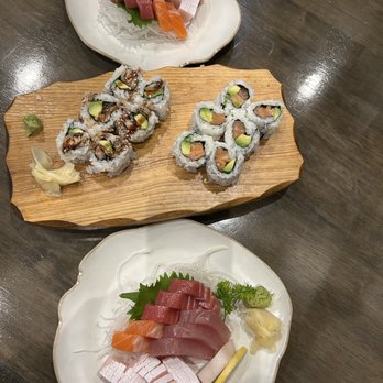 Sushi Sheng - 2 Assorted Sashimi, Alaska Roll, Rock N' Roll - Japanese Near Me - San Francisco, California Sushi Sheng - 2 Assorted Sashimi, Alaska Roll, Rock N' Roll - Japanese Near Me - San Francisco, California