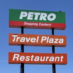 Petro Travel Center - Road signage.