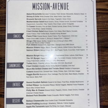 Mission Ave Bar and Grill - Cocktail Bars Near Me - Oceanside, California Mission Ave Bar and Grill - Cocktail Bars Near Me - Oceanside, California