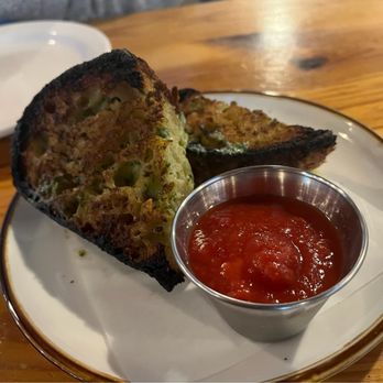 Smith & Lentz Brewing - Sourdough garlic bread - Beer Gardens Near Me - Nashville, Tennessee