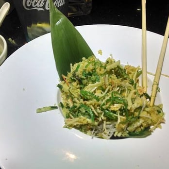 Ronin - Ronin Bar Salad  by Nick - Sushi Check/Artist Extroidinaire!  @ Ronin Steak House and Sushi in Monroe LA - Sushi Bars Near Me - Monroe, Louisiana