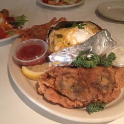 Lighthouse Restaurant - Soft shell crabs at Lighthouse on Grand Isle, Louisiana
