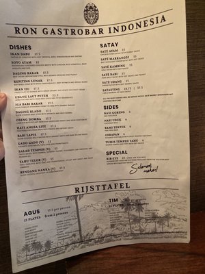 Ron Gastrobar Indonesia Ouderkerk by null