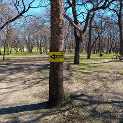 Breckenridge Park - Disc golf course. Feb 2024