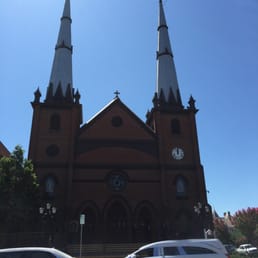 Chapel of the Light Funeral Home's new 2015 Cadillacs in front of St. John's Chapel of the Light Funeral Home's new 2015 Cadillacs in front of St. John's