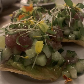 Doña - Ahi tuna tostada . - Mexican Near Me - Oakland, California