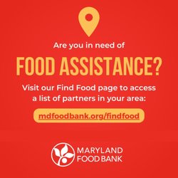 Are you in need of food assistance? Please go to our Find Food search tool on our website.