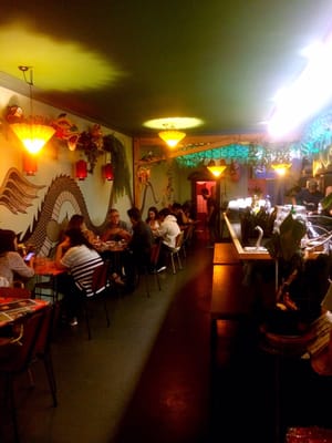 THE ROLL - ESPRESSO DINING BAR by null