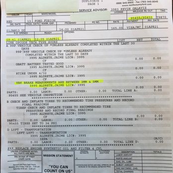 North County Ford - Brake measurement - Car Dealers Near Me - Vista, California