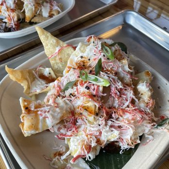 Lansing Shuffle - Crab Rangoon nachos - Bars Near Me - Lansing, Michigan