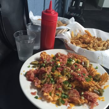 Cafe Rack - Hugeeee portions. The fries could feed about 4 people. - Bars Near Me - Emeryville, California