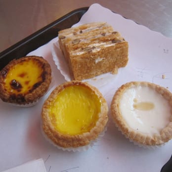 Tai Pan Bakery - Portuguese Egg Custard, Traditional Egg Custard, Almond Custard, Walnut Cream Napoleon - Bakeries Near Me - Flushing, New York Tai Pan Bakery - Portuguese Egg Custard, Traditional Egg Custard, Almond Custard, Walnut Cream Napoleon - Bakeries Near Me - Flushing, New York