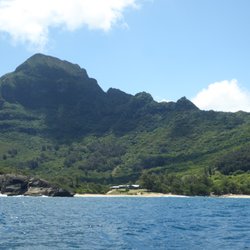 Kauai Sailing Charters - Historic Kipu Kai film locations.