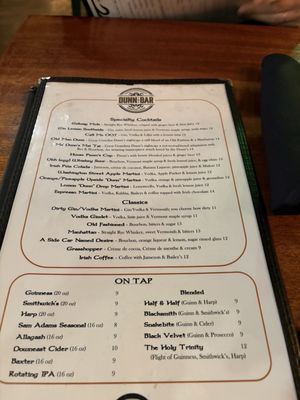 Menu photo 4 The Dunn Bar Biddeford, ME