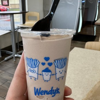 Wendy's - You can get a frosty key for $2 and get free kid size frosty for free for the whole year with purchase. - Fast Food Near Me - Dublin, California