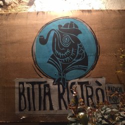 Bitta Ristro - Look for this sign to find the entrance