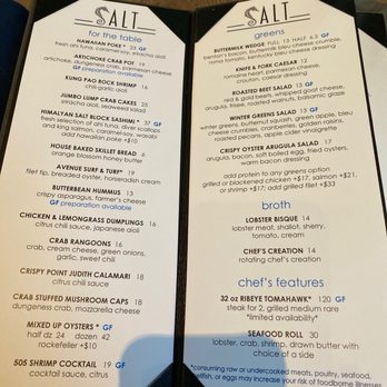 Salt on Mass - Menu - Seafood Near Me - Indianapolis, Indiana Salt on Mass - Menu - Seafood Near Me - Indianapolis, Indiana