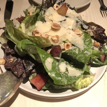 The Morris - Gem salad with lardons, Parmesan and hazelnut. - New American Near Me - San Francisco, California The Morris - Gem salad with lardons, Parmesan and hazelnut. - New American Near Me - San Francisco, California