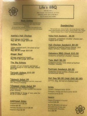 Menu photo 4 Lilo's BBQ Hood River, OR Menu photo 4 Lilo's BBQ Hood River, OR