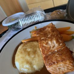 Lunch. Salmon. Was amazing