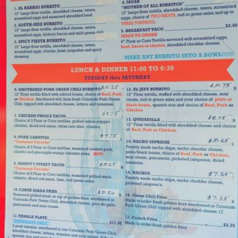 Manny’s Mexican Grill - Menus - Food Trucks Near Me - Navarre, Florida Manny’s Mexican Grill - Menus - Food Trucks Near Me - Navarre, Florida