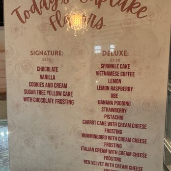 The Flour Petal Bakery - flavors they had - Bakeries Near Me - Magnolia, Texas