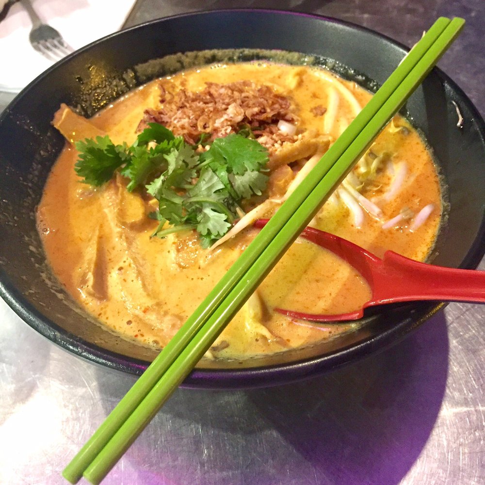 My Vegan - Yellow curry noodle soup - Thai Near Me - Pasadena, California My Vegan - Yellow curry noodle soup - Thai Near Me - Pasadena, California