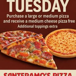 Santeramo's Pizza & Italian Restaurant - Buy one, Get one free