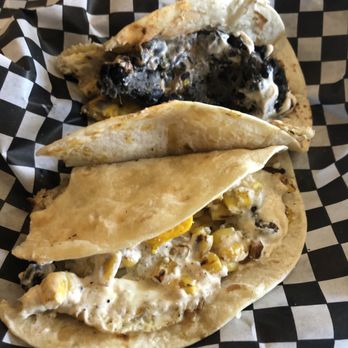 BREW Five Points - Corn breakfast taco, and black bean breakfast taco - Coffee & Tea Near Me - Jacksonville, Florida