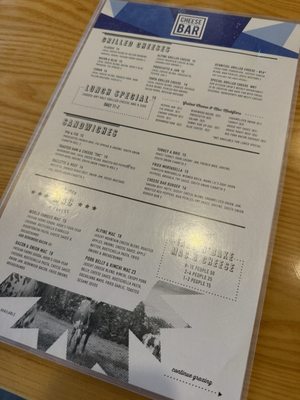 Menu photo 2 Cheese Bar Des Moines, IA