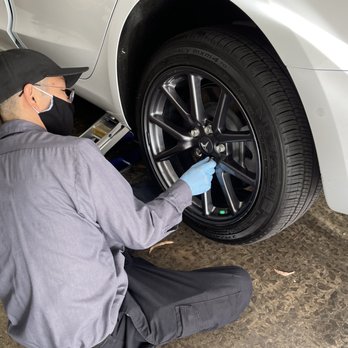 Tesla - Centinela - Kyle rotating tires. - Car Dealers Near Me - Los Angeles, California