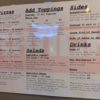 Ranch - Small menu, but it covers all of the bases - Pizza Near Me - Portland, Oregon Ranch - Small menu, but it covers all of the bases - Pizza Near Me - Portland, Oregon