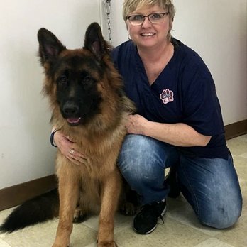 Pet Paradise LV - Corie the groomer with one of her favorite kids Skye. - Pet Groomers Near Me - Las Vegas, Nevada