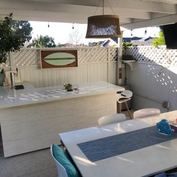 Backyard bar