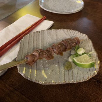 Susuru - Chicken Gizzard Skewer, best part of the meal honestly - Izakaya Near Me - Orlando, Florida Susuru - Chicken Gizzard Skewer, best part of the meal honestly - Izakaya Near Me - Orlando, Florida