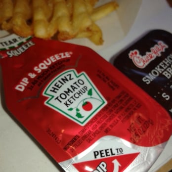Chick-fil-A - Fancy dip or squeeze Heinz - Fast Food Near Me - Fairfield, California Chick-fil-A - Fancy dip or squeeze Heinz - Fast Food Near Me - Fairfield, California
