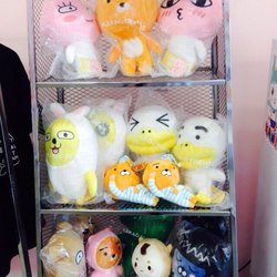 ChouChou - Various KakaoTalk Friend toys. Small size toy is $20.00 + tax.